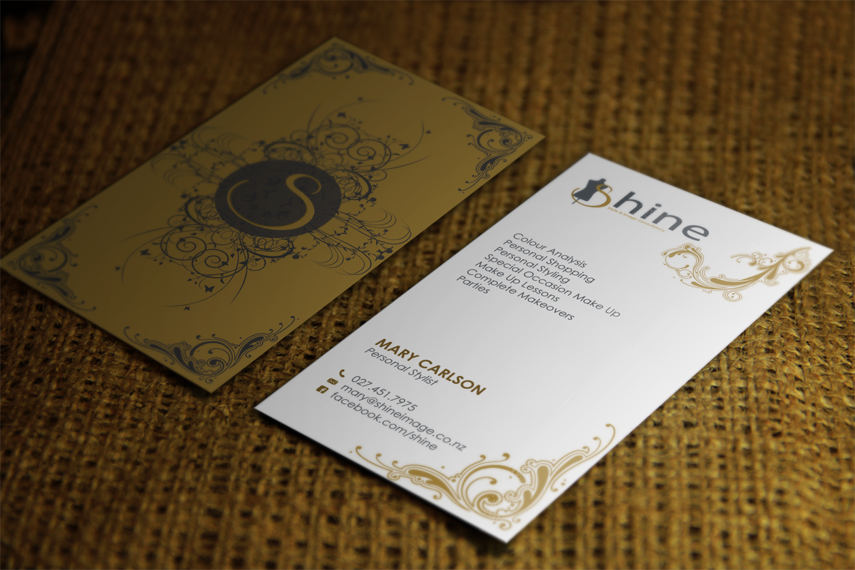 Visitenkarten-Design von maylo für Shine | Design #3991545