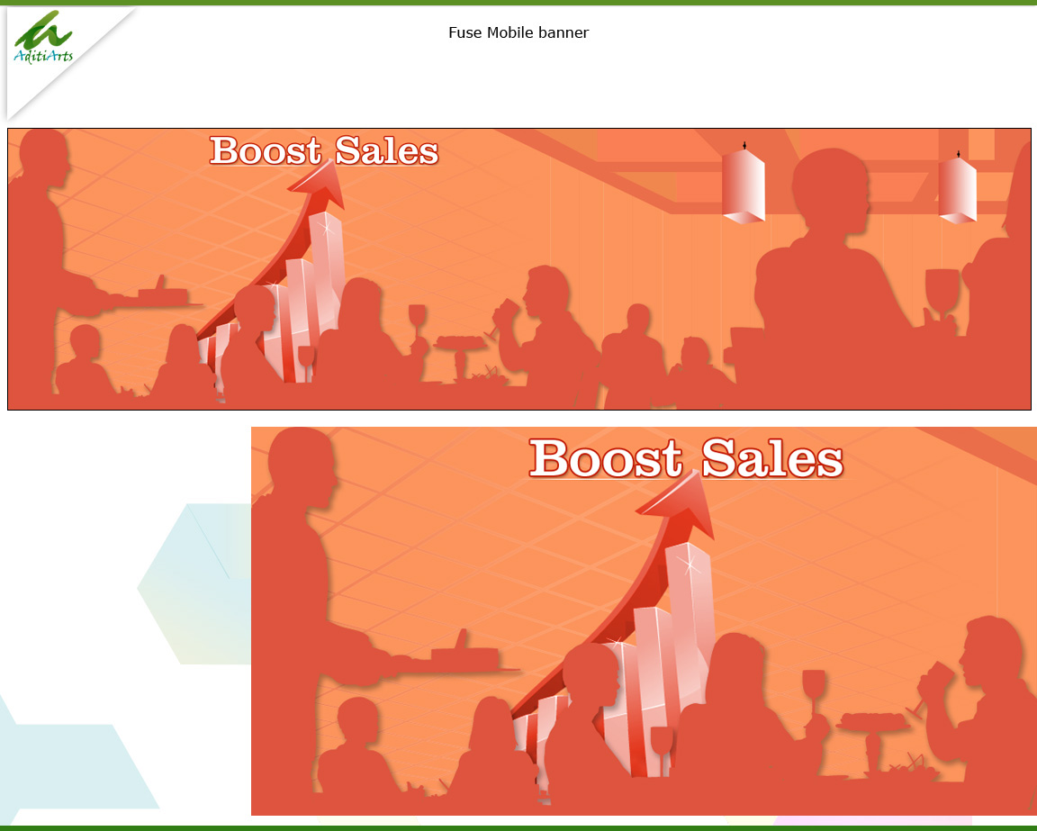 Banner Ad Design by AditiArts for Fuse Mobile Apps, LLC | Design #3944564