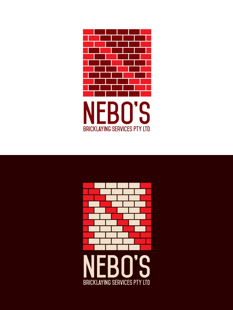 Logo Design by Anthony for Nebo''''s Bricklaying Services Pty Ltd | Design #3909700
