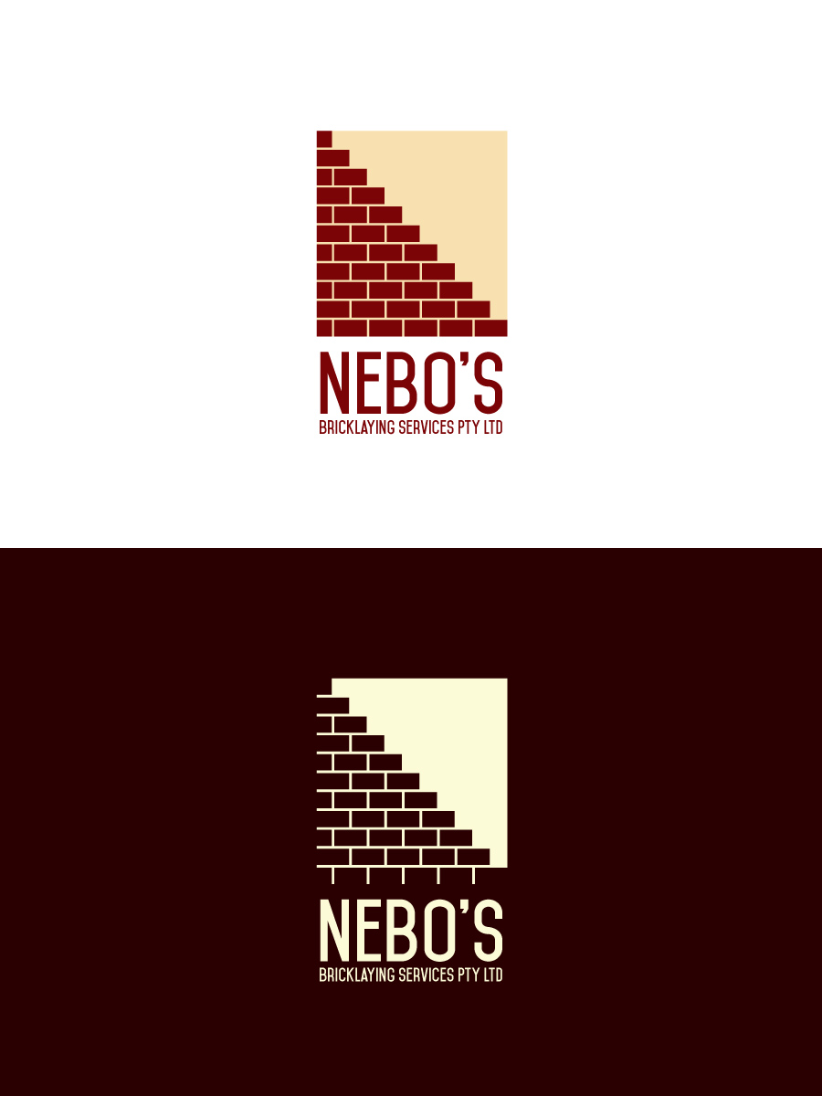 Logo Design by Anthony for Nebo''''s Bricklaying Services Pty Ltd | Design #3909704