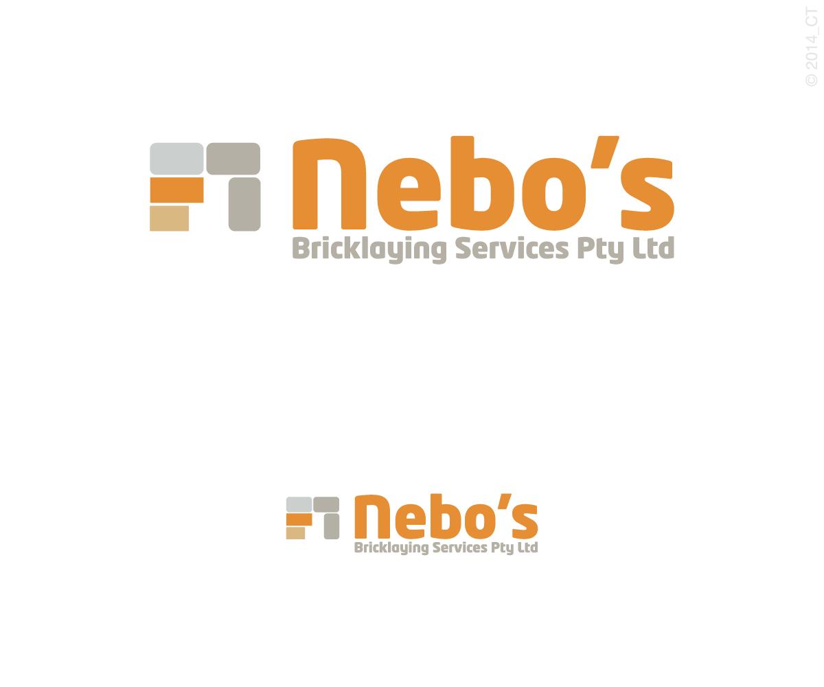Design de Logo par conrad design pour Nebo''''s Bricklaying Services Pty Ltd | Design #3967053
