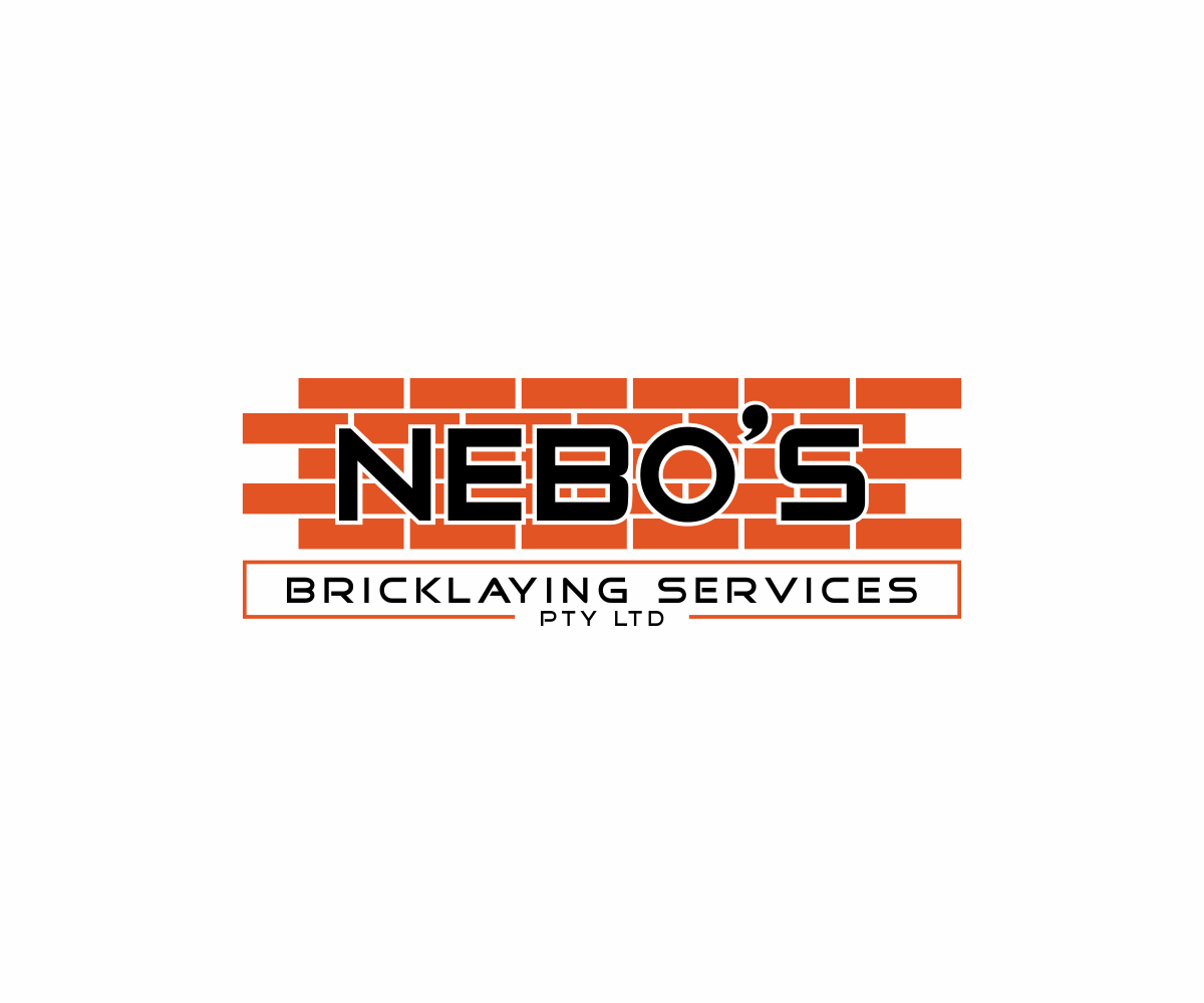 Logo Design by ninisdesign for Nebo''''s Bricklaying Services Pty Ltd | Design #3922264