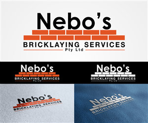 Logo Design by ninisdesign for Nebo''''s Bricklaying Services Pty Ltd | Design: #3924524