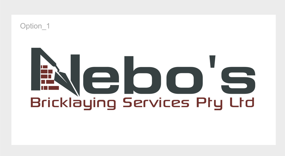 Design de Logo par ESolz Technologies pour Nebo''''s Bricklaying Services Pty Ltd | Design #3922885