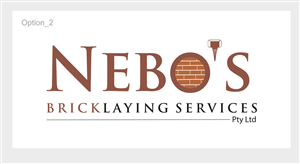 Diseño de Logo por ESolz Technologies para Nebo''''s Bricklaying Services Pty Ltd | Diseño #3922887
