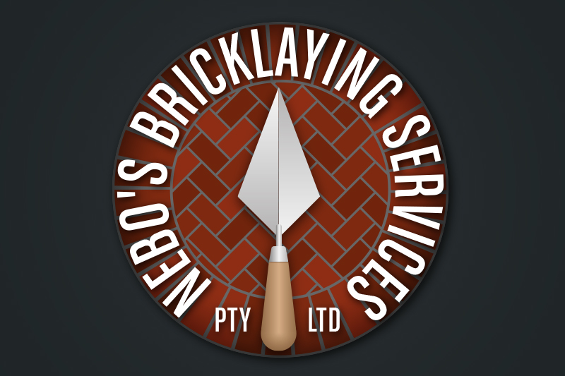 Logo Design by stealth_ferret for Nebo''''s Bricklaying Services Pty Ltd | Design #3934456