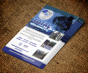 Diseño de Flyer por jeffdefy para Total Metalworks ltd | Diseño #3913553