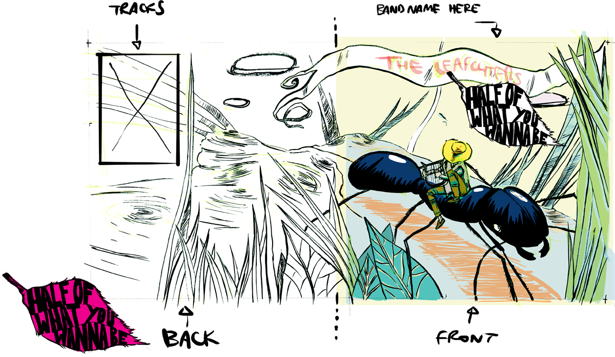 CD Cover Design by Serenita for The Leafcutters | Design #1100952