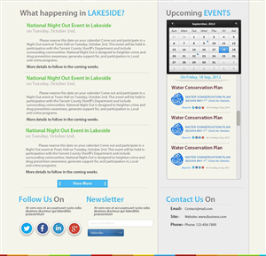 Wordpress Design by Oxygen Creatives for this project | Design: #1082160