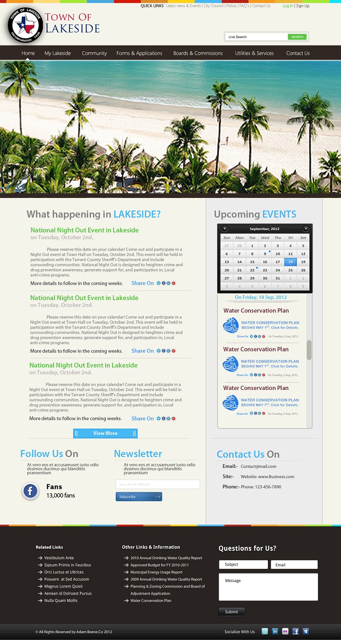 Wordpress Design by Oxygen Creatives for this project | Design: #1084367