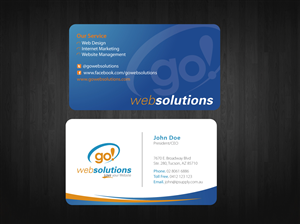 Diseño de Tarjeta de Presentación por Nila para Digital Intuitive LLC | Diseño: #1057624
