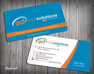 Diseño de Tarjeta de Presentación por SKYdesign para Digital Intuitive LLC | Diseño: #1052943