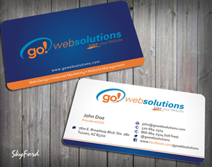 Diseño de Tarjeta de Presentación por SKYdesign para Digital Intuitive LLC | Diseño: #1052948