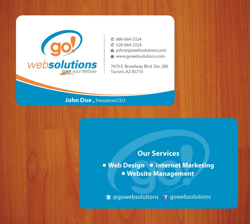 Business Card Design by Sbss for Digital Intuitive LLC | Design #1052056
