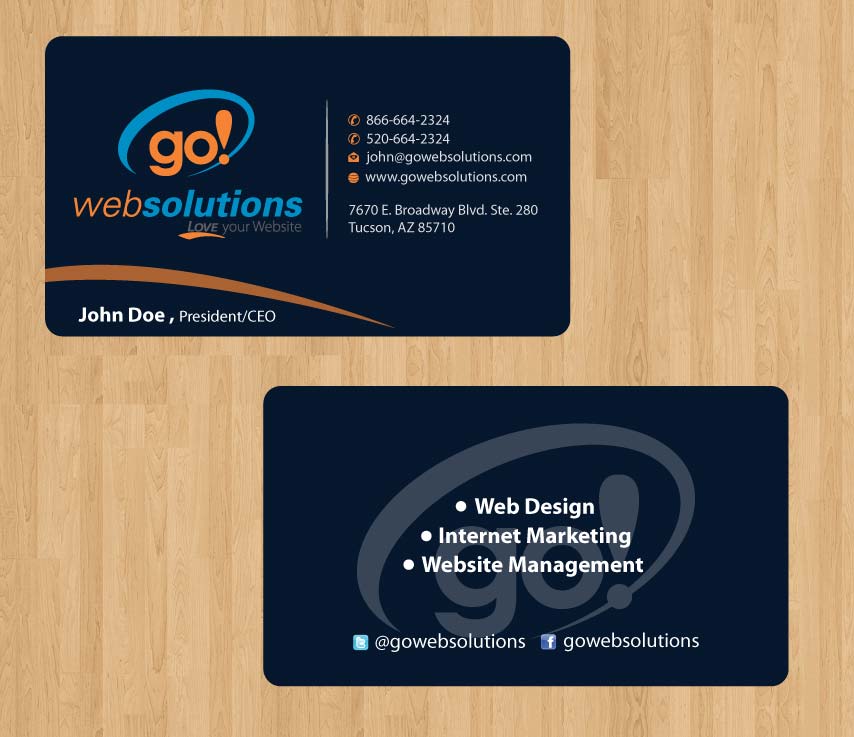 Business Card Design by Sbss for Digital Intuitive LLC | Design #1057301