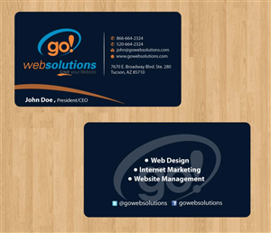 Business Card Design by Sbss for Digital Intuitive LLC | Design: #1057301