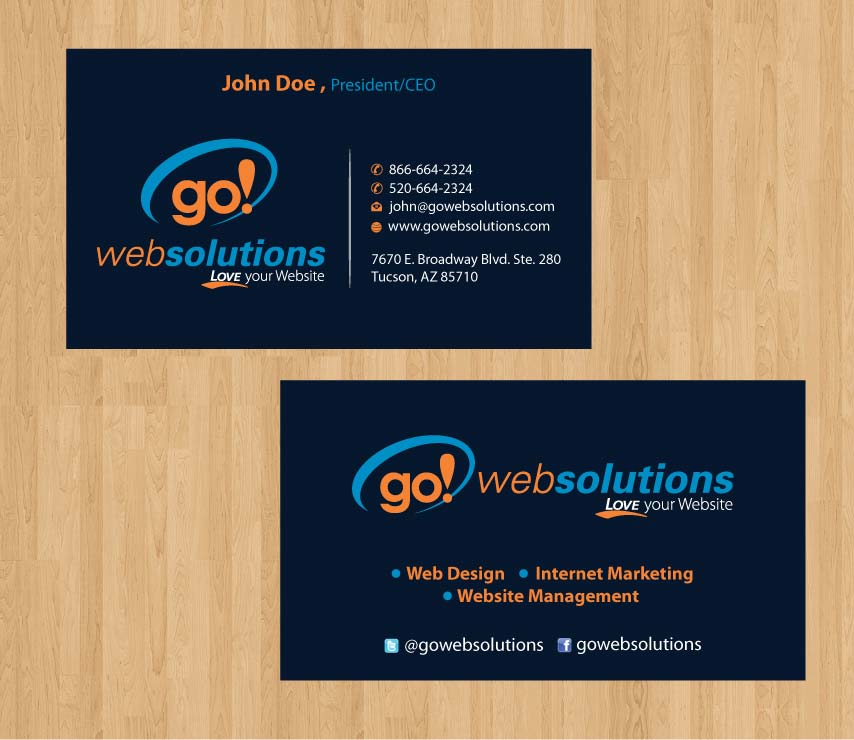 Business Card Design by Sbss for Digital Intuitive LLC | Design #1057304
