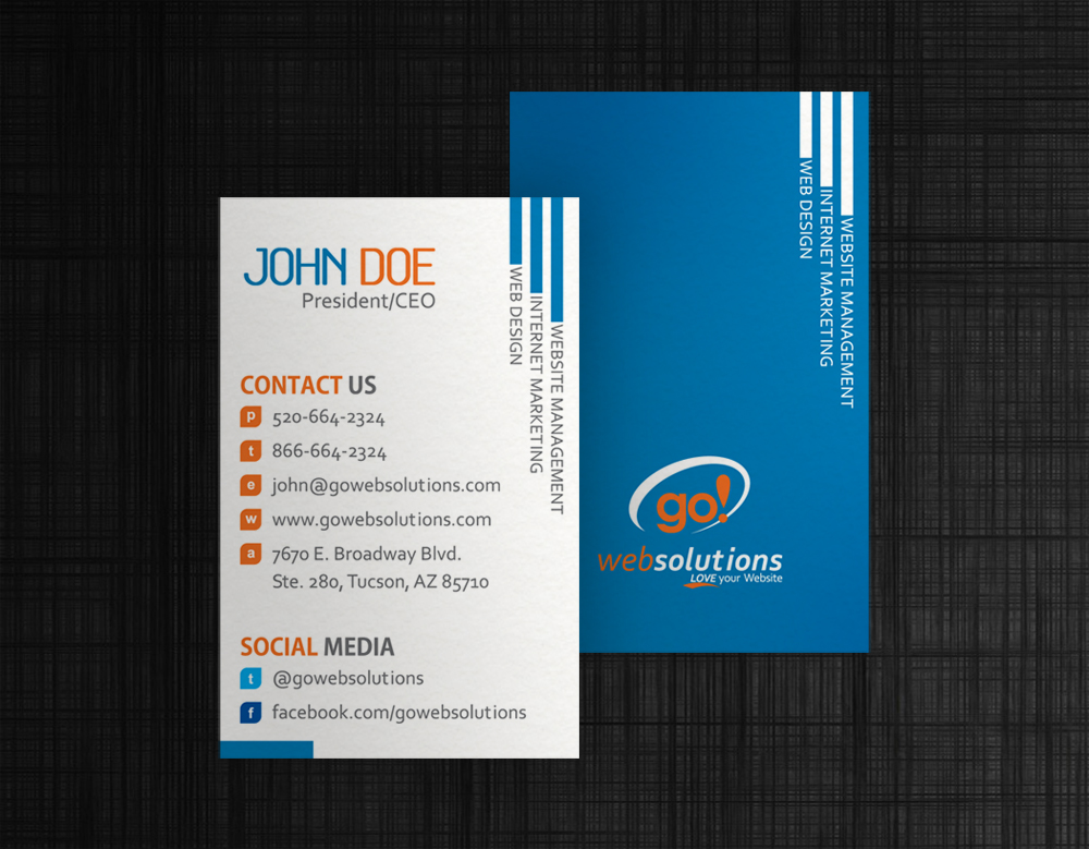 Business Card Design by Web Skippers for Digital Intuitive LLC | Design #1074620