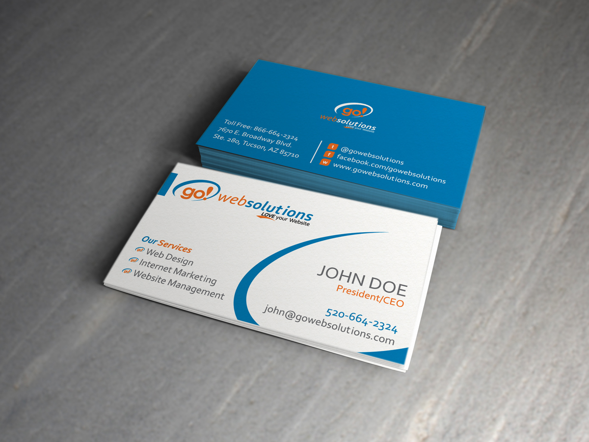 Business Card Design by Web Skippers for Digital Intuitive LLC | Design #1074762