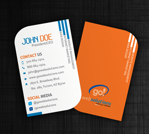 Business Card Design by Web Skippers for Digital Intuitive LLC | Design: #1084712