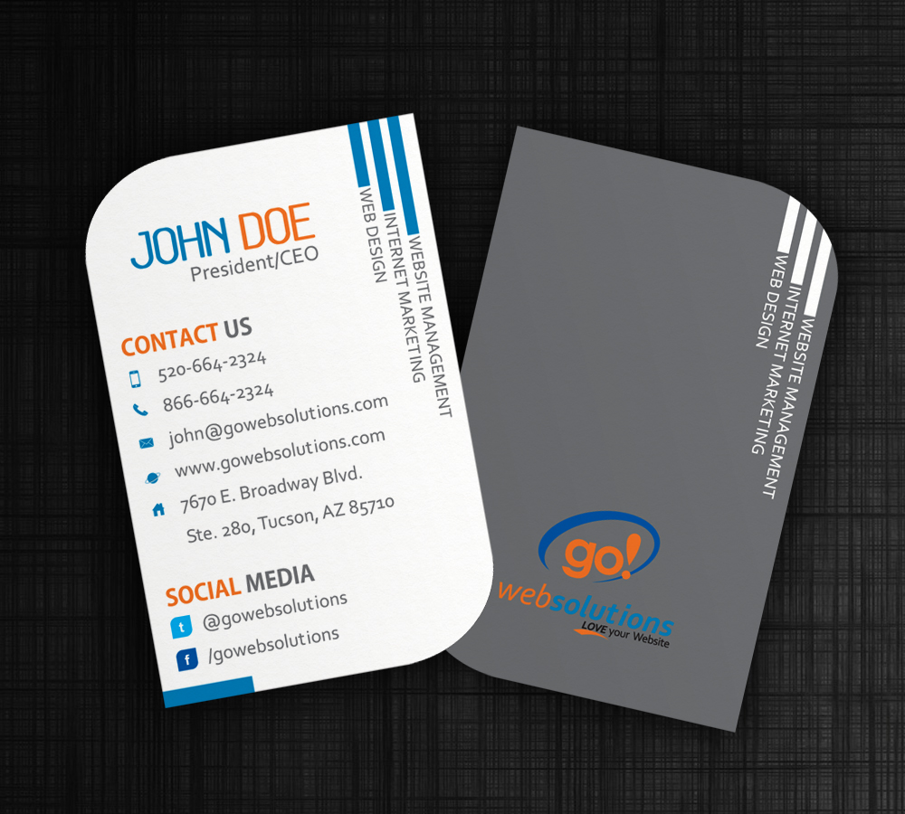 Business Card Design by Web Skippers for Digital Intuitive LLC | Design #1084714