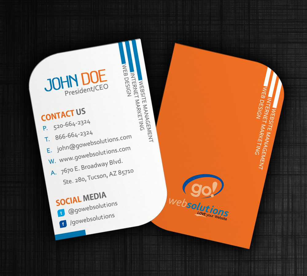 Business Card Design by Web Skippers for Digital Intuitive LLC | Design #1084717