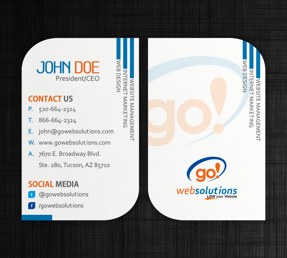 Visitenkarten-Design von Web Skippers für Digital Intuitive LLC | Design #1088321