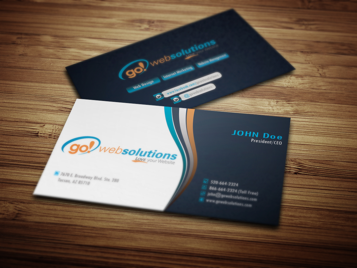 Diseño de Tarjeta de Presentación por design99 para Digital Intuitive LLC | Diseño #1053246