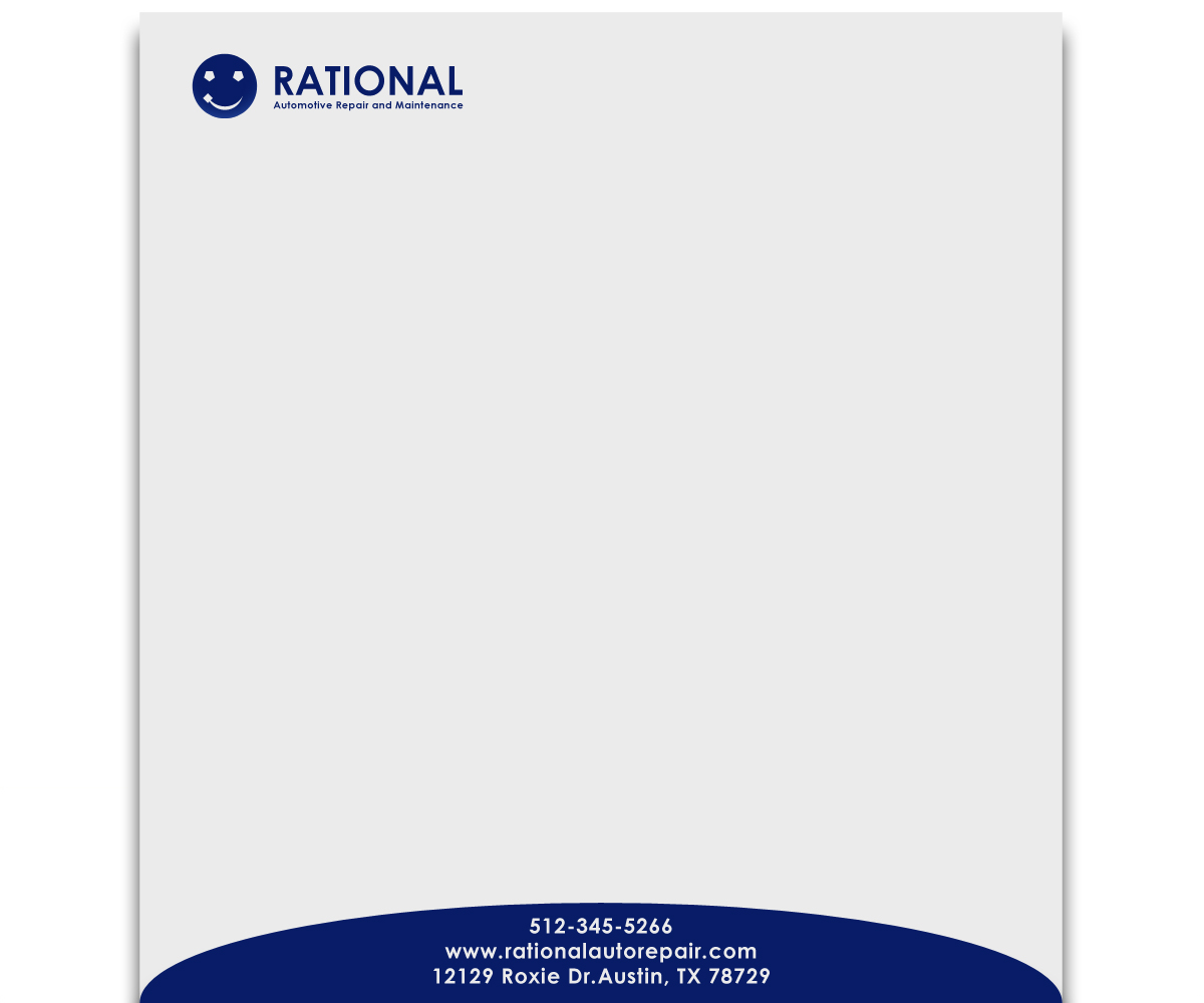 Logo Design by Moustache-Graphics for Rational Automotive Repair | Design #3915423