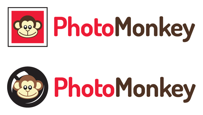 Logo Design by Innerworld Designs ltd. for PhotoMonkey | Design #1053973