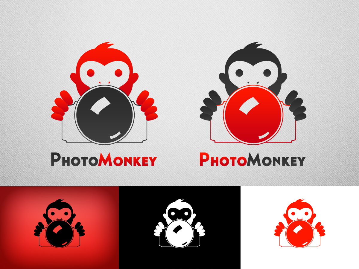 Diseño de Logo por studio-sfp.com para PhotoMonkey | Diseño #1057000