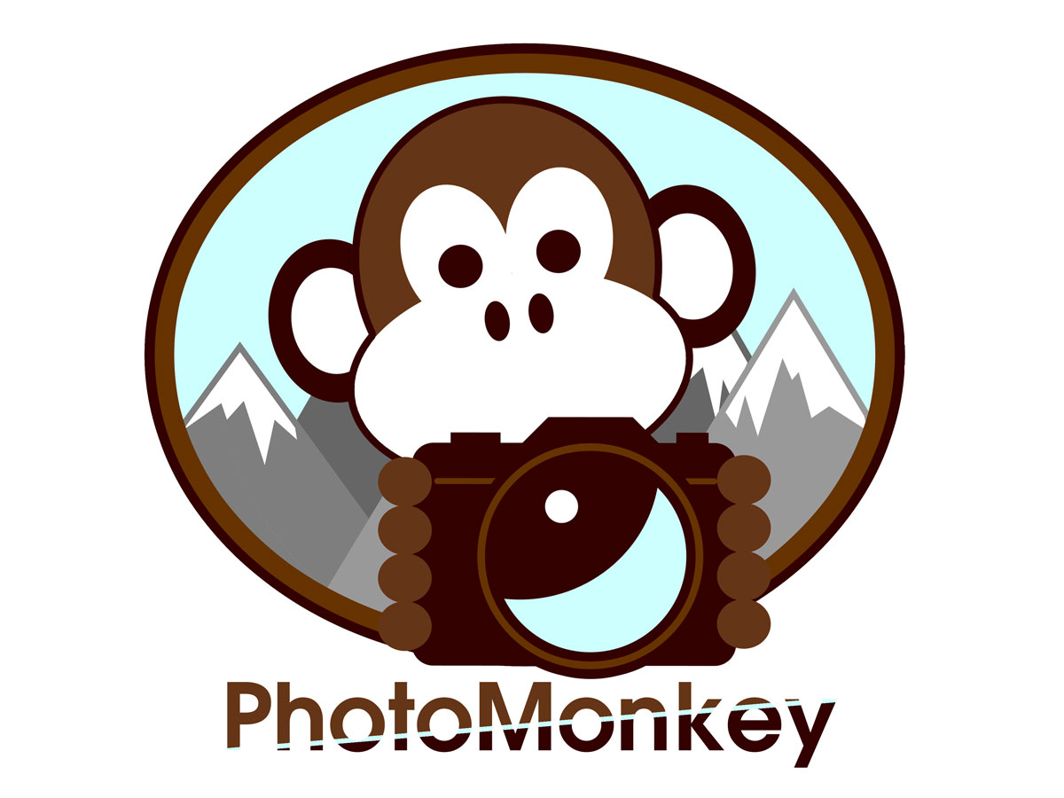Logo Design by Holmslice Graphic Design for PhotoMonkey | Design #1062123