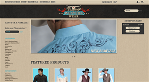 Web Design by karolin for VintageWesternWear.Com | Design: #3958251