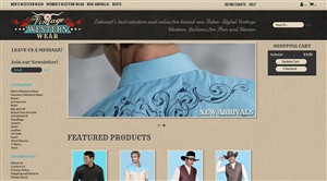 Web Design by karolin for VintageWesternWear.Com | Design: #3958254