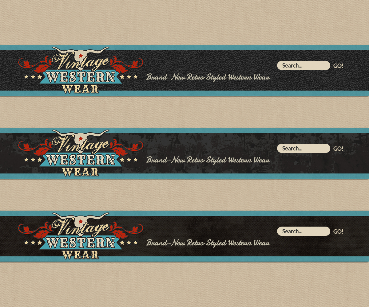 Web Design by karolin for VintageWesternWear.Com | Design #3978877