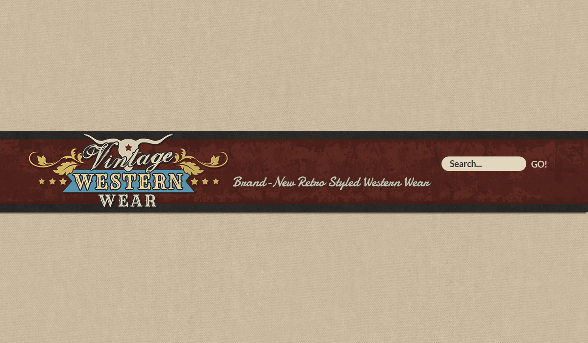 Web Design by karolin for VintageWesternWear.Com | Design #3991145