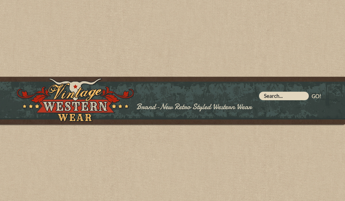 Web Design by karolin for VintageWesternWear.Com | Design #3991149