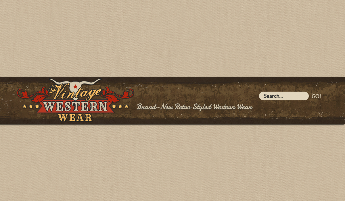 Web Design by karolin for VintageWesternWear.Com | Design #3991153