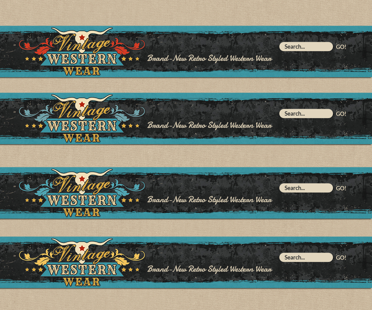 Web Design by karolin for VintageWesternWear.Com | Design #4050473