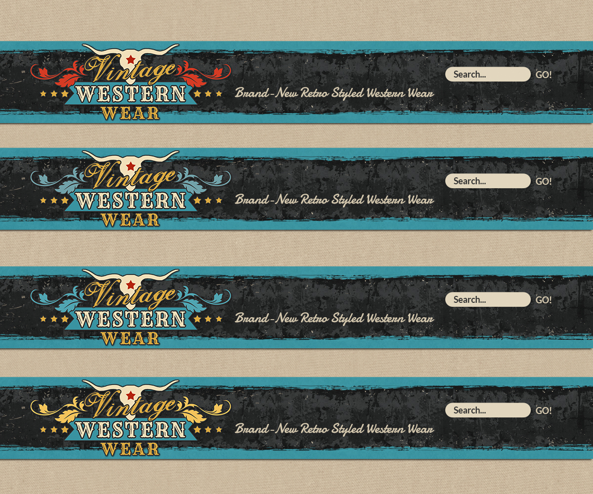 Web Design by karolin for VintageWesternWear.Com | Design #4050478