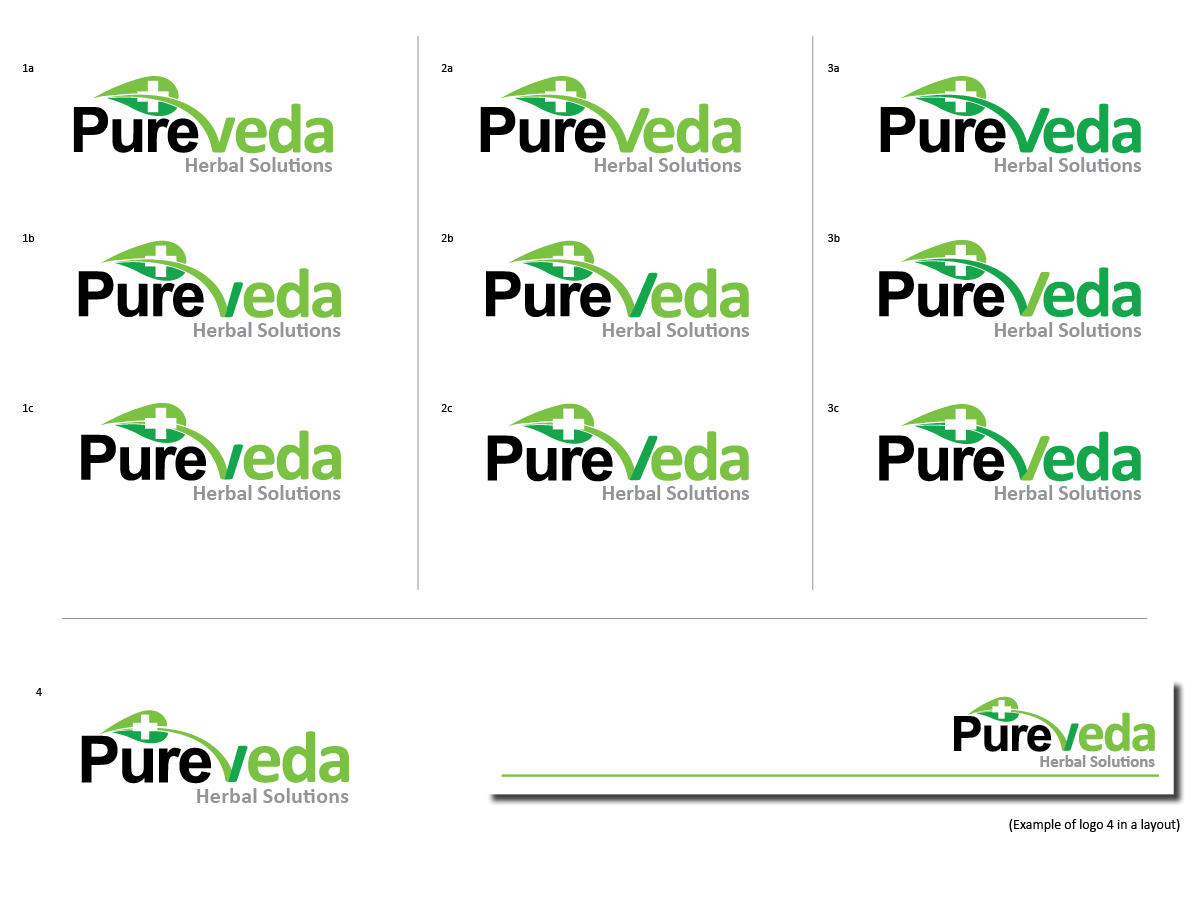 Logo Design by esStudioUK for PureVeda | Design #138749
