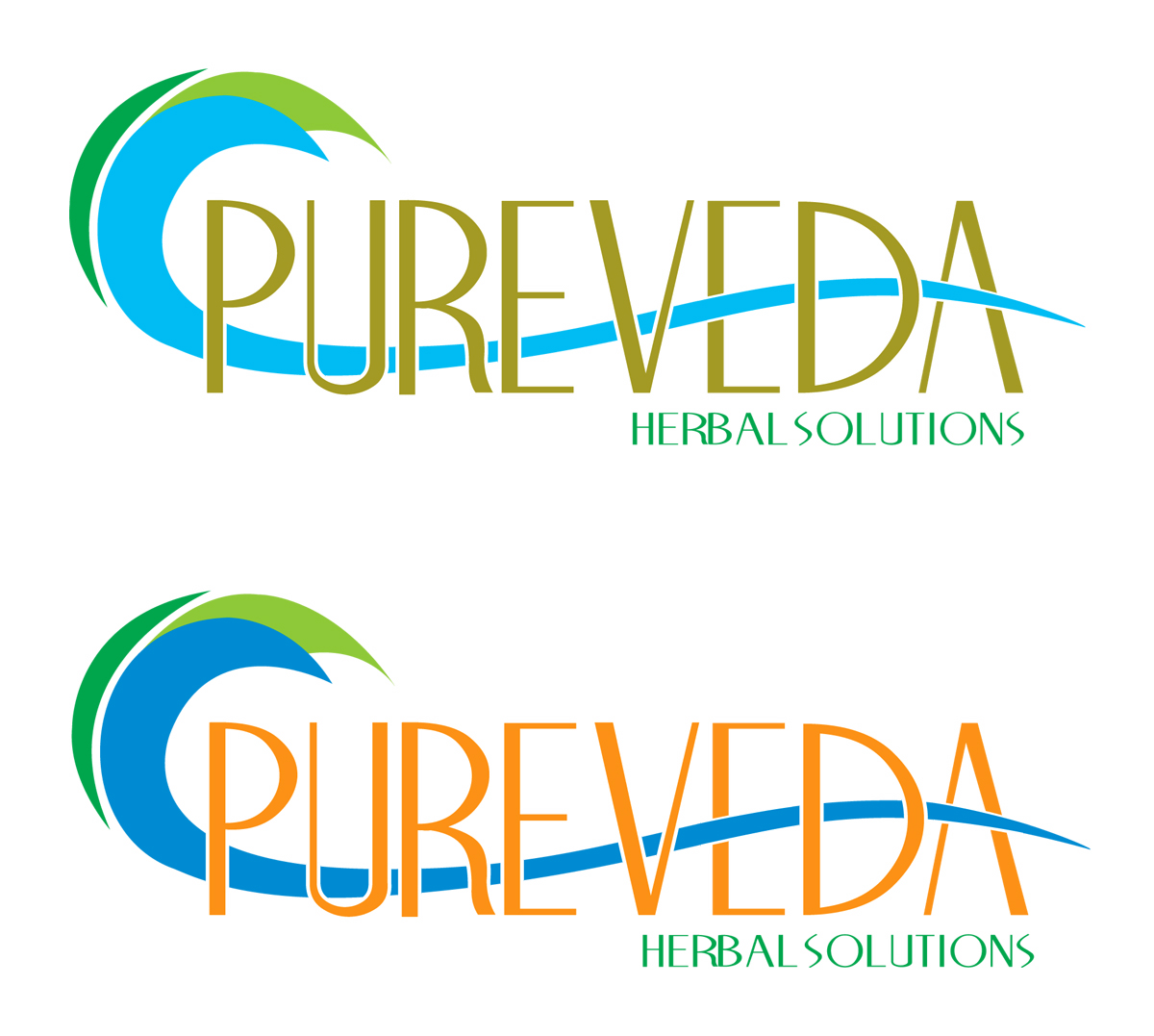 Logo Design by Halfull Media for PureVeda | Design #134274
