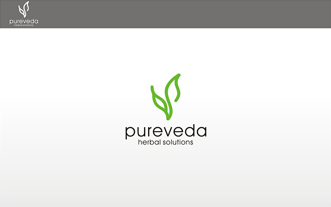 Logo Design by Faxian Hu for PureVeda | Design #135804