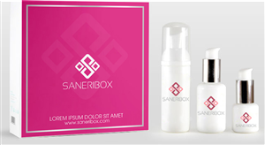 Box design for saneribox | Packaging Design by Soluciones Creativas