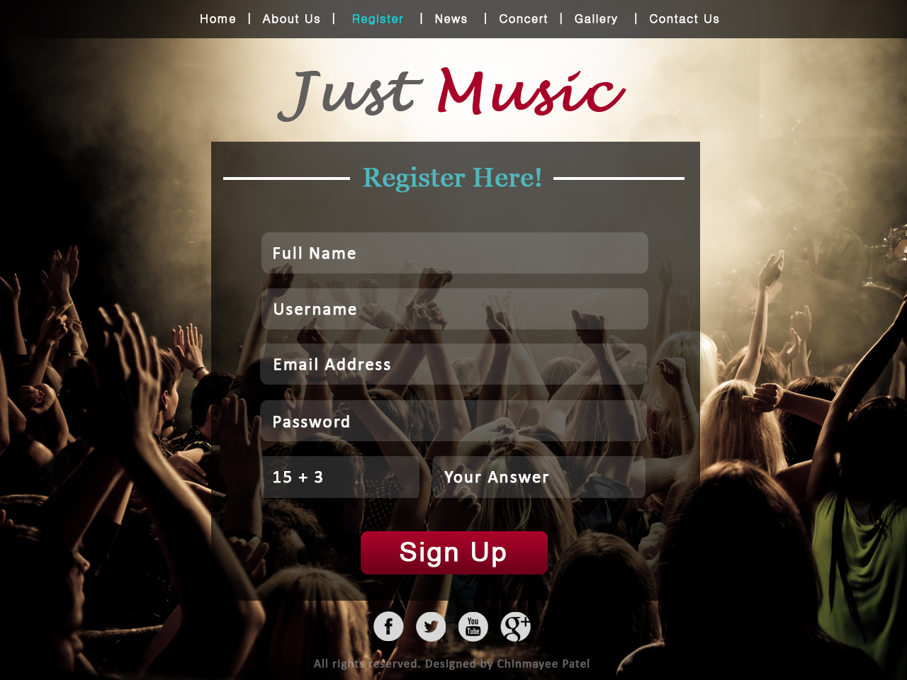 Web Design by chinmayee for this project | Design #3929449