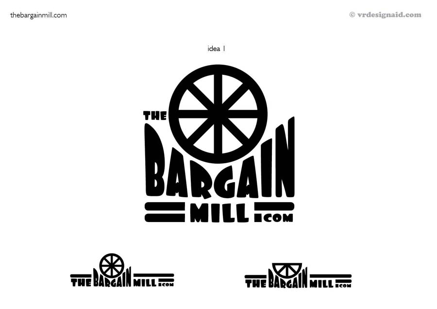 Diseño de Señalética por vrdesignaid para The Bargain Mill .com | Diseño #3925937