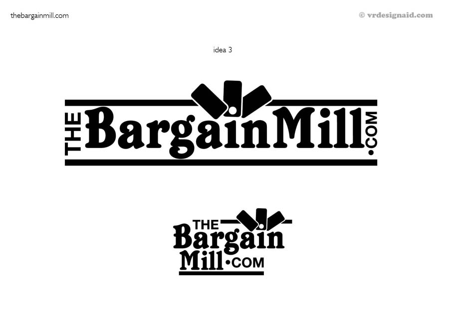 Design de Panneau par vrdesignaid pour The Bargain Mill .com | Design #3926124