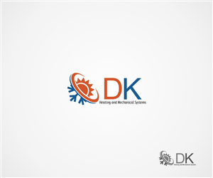 DK Heating and Mechanical Systems | Logo-Design von Allende