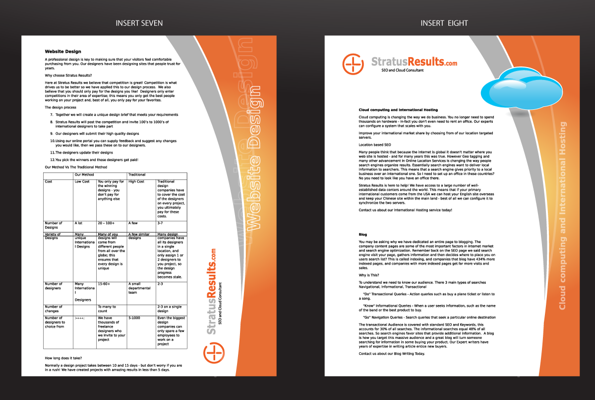Brochure Design by designgreen for SR-Design | Design #1096915