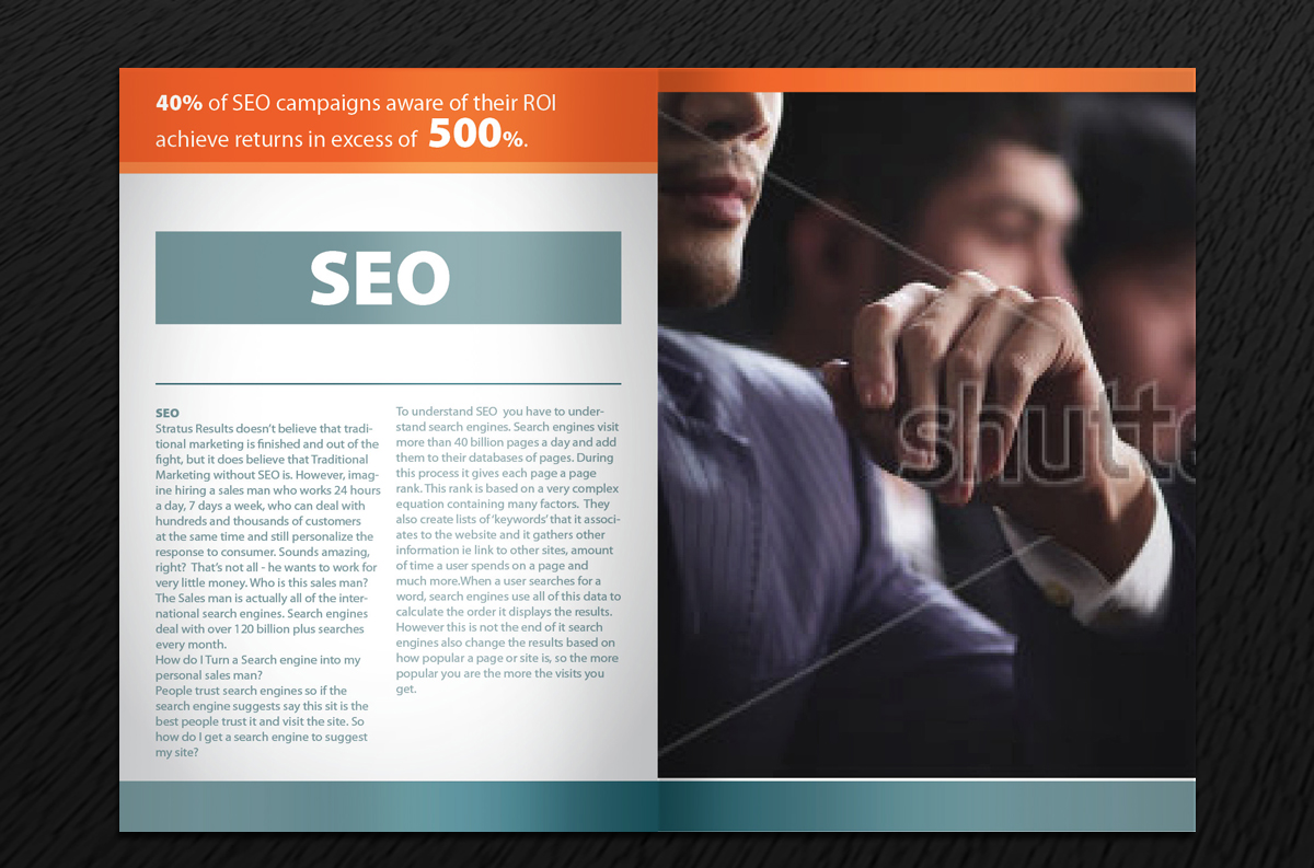 Diseño de Brochure por Svetlin Angelov para SR-Design | Diseño #1099004